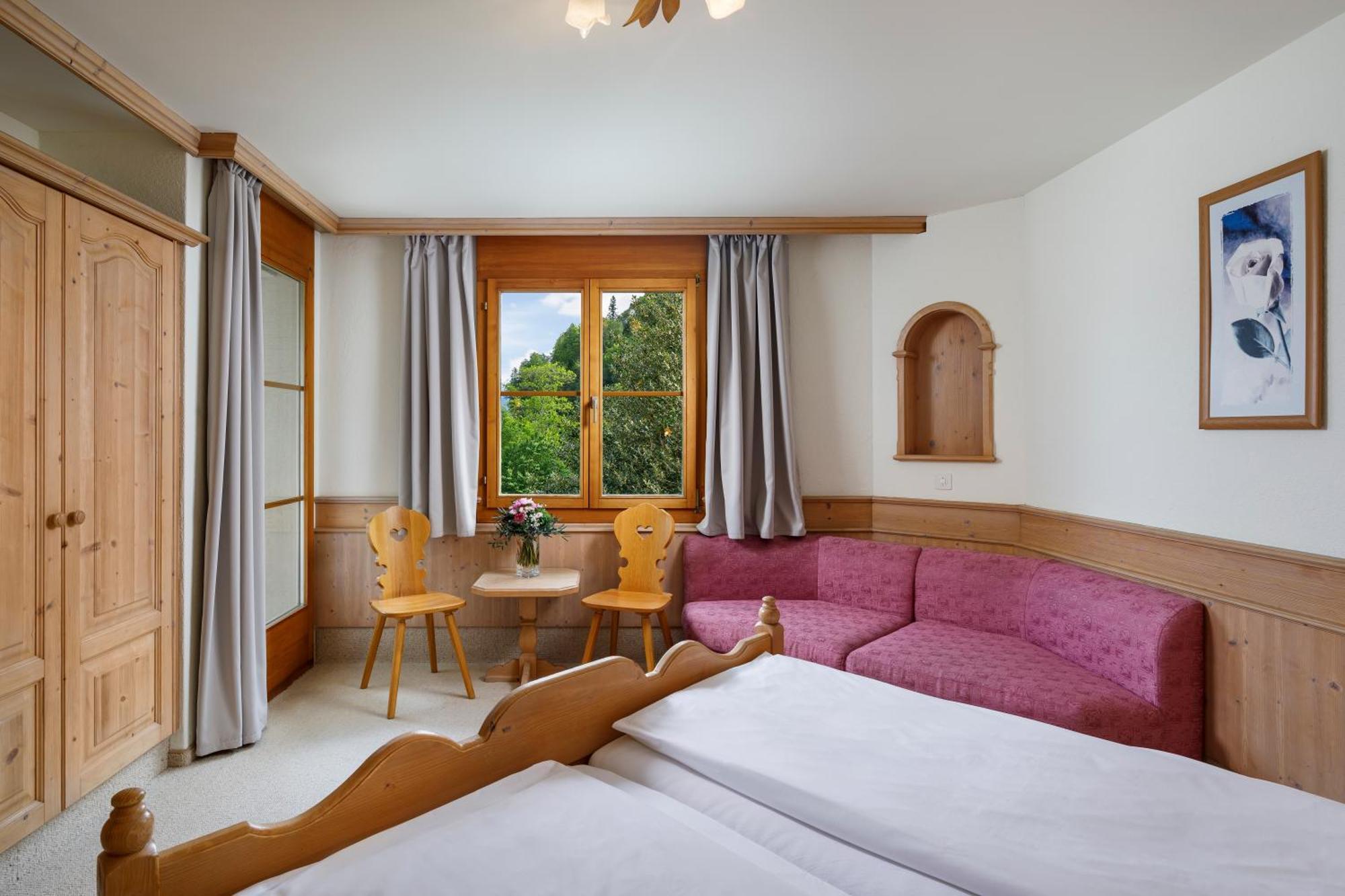 Hotel und Naturhaus Bellevue Seelisberg Exterior foto