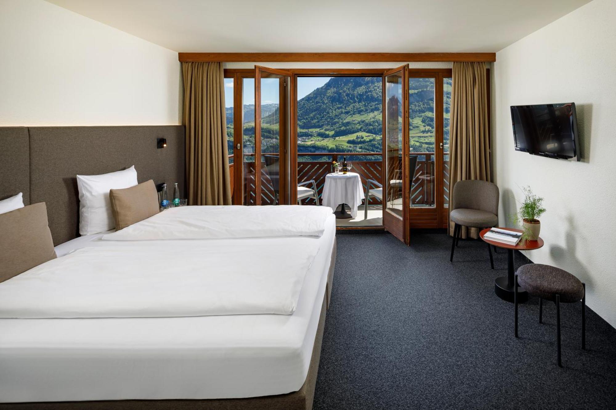Hotel und Naturhaus Bellevue Seelisberg Exterior foto